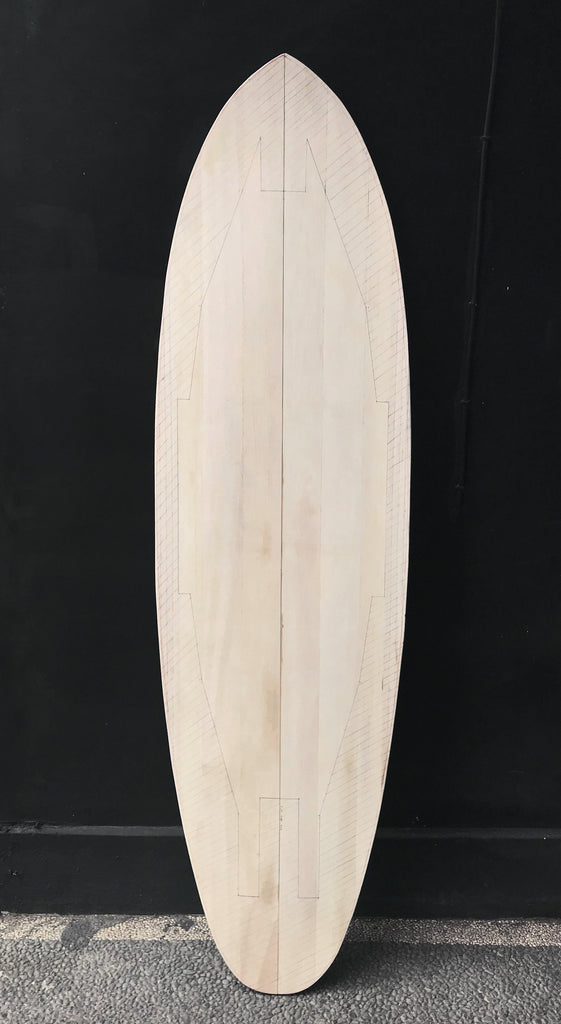 Mini Malibu 7’4″ - Kayu Surfboards