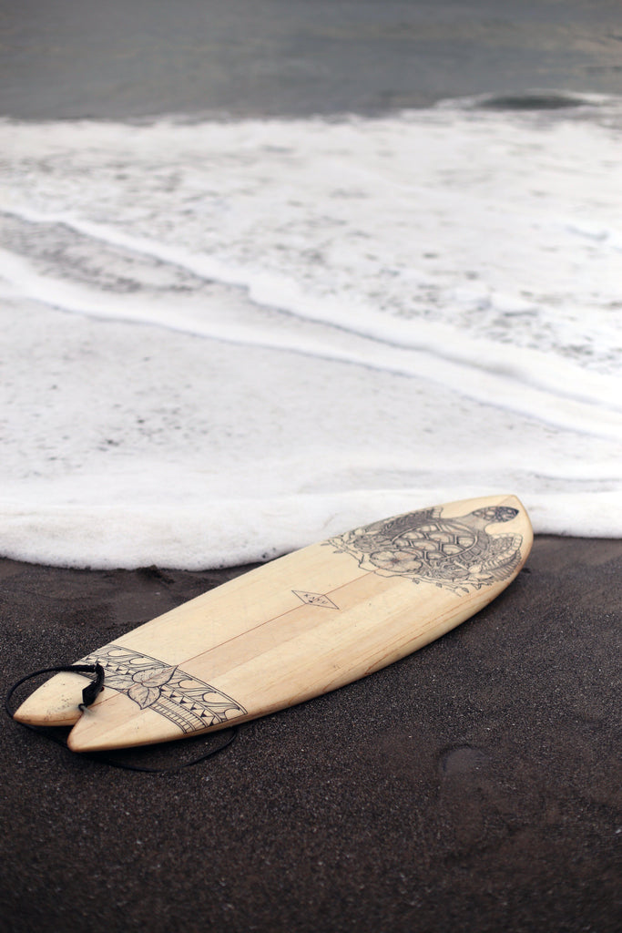 KAYU X LO art Tee - Kayu Surfboards