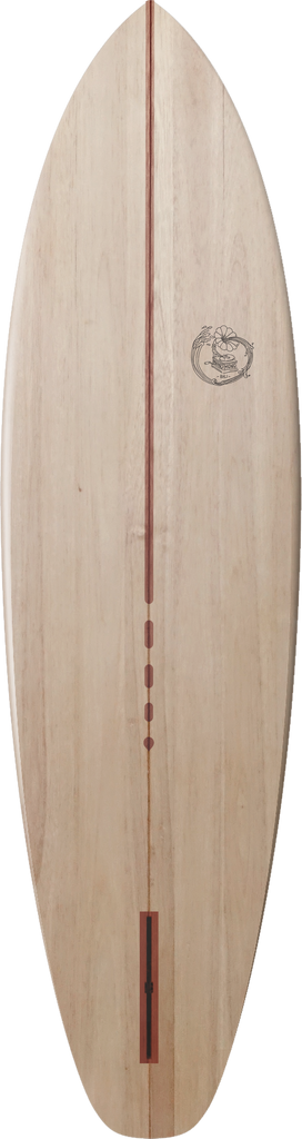 Retro Model "Mono Mono" - Single Fin 6’6’’ - Kayu Surfboards