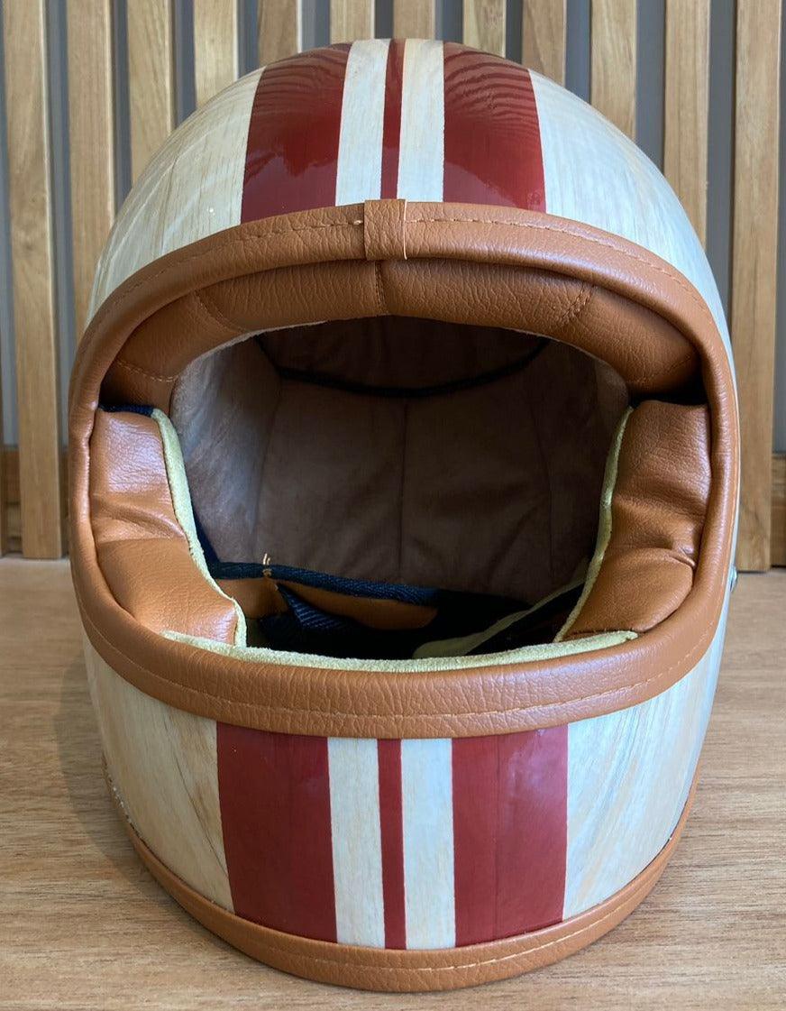 KAYU balsa wooden helmet "Full Face" - Kayu Surfboards