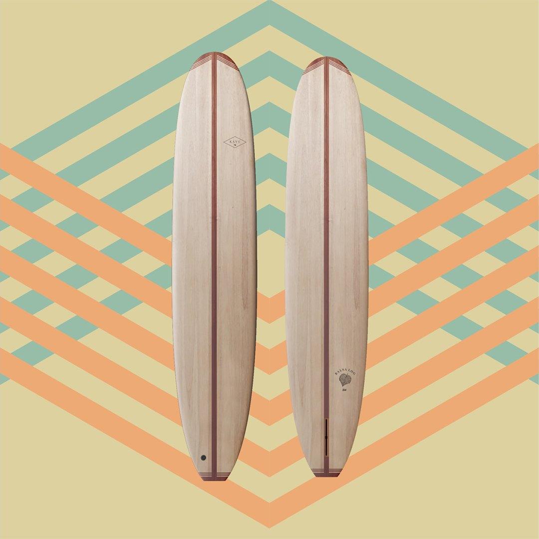 The Balsa - Log - Kayu Surfboards
