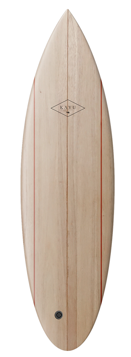 The Varuna - Thruster / Triquad - Kayu Surfboards