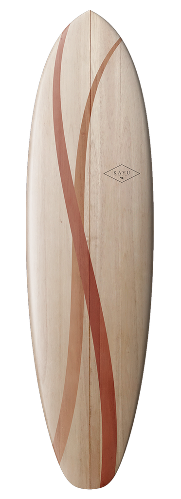 The Woody 6’8’’  - Funboard - Kayu Surfboards
